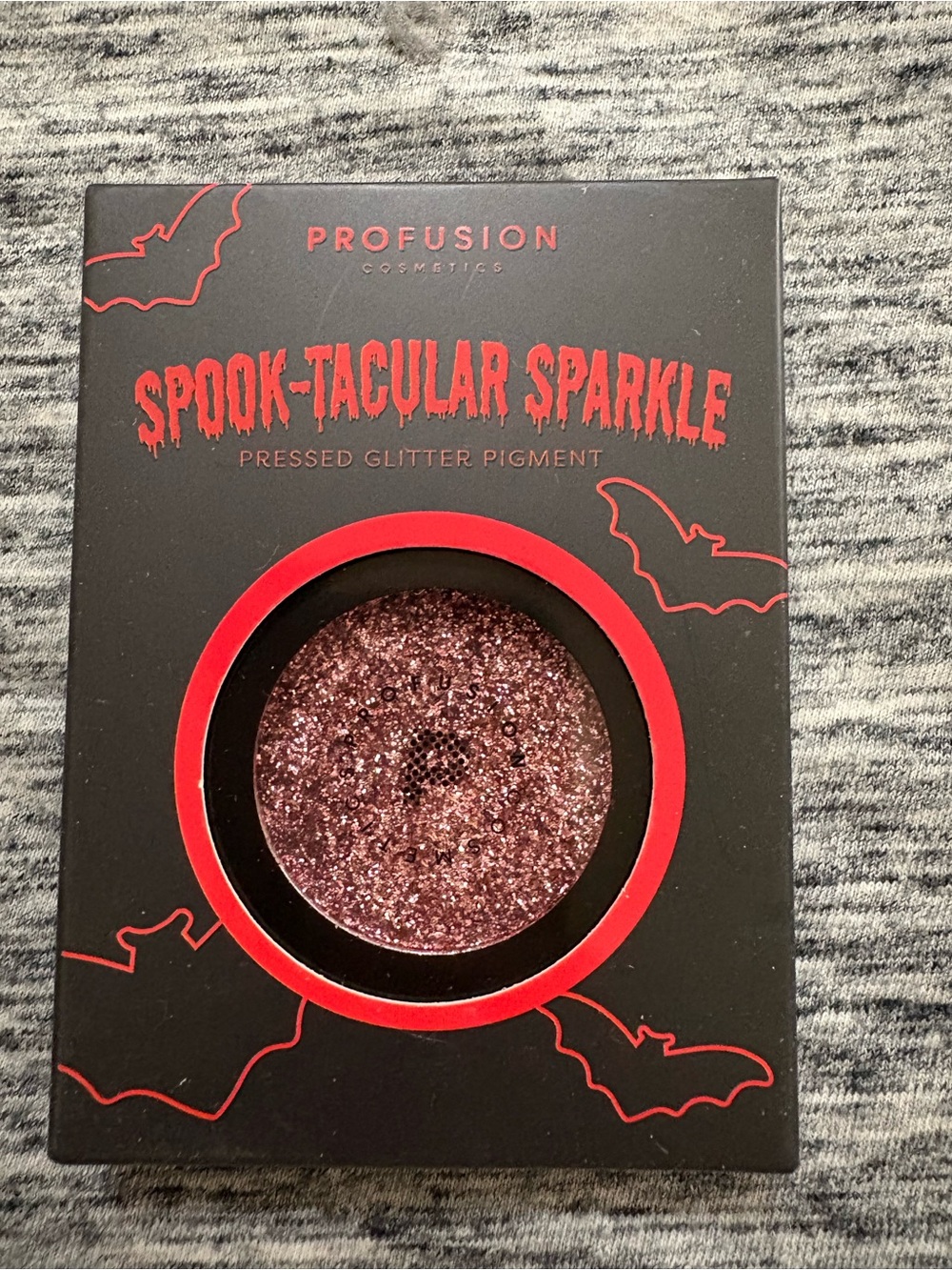 Profusion Spook-Tacular Sparkle Pressed Glitter Pigment - Rose Sparkle